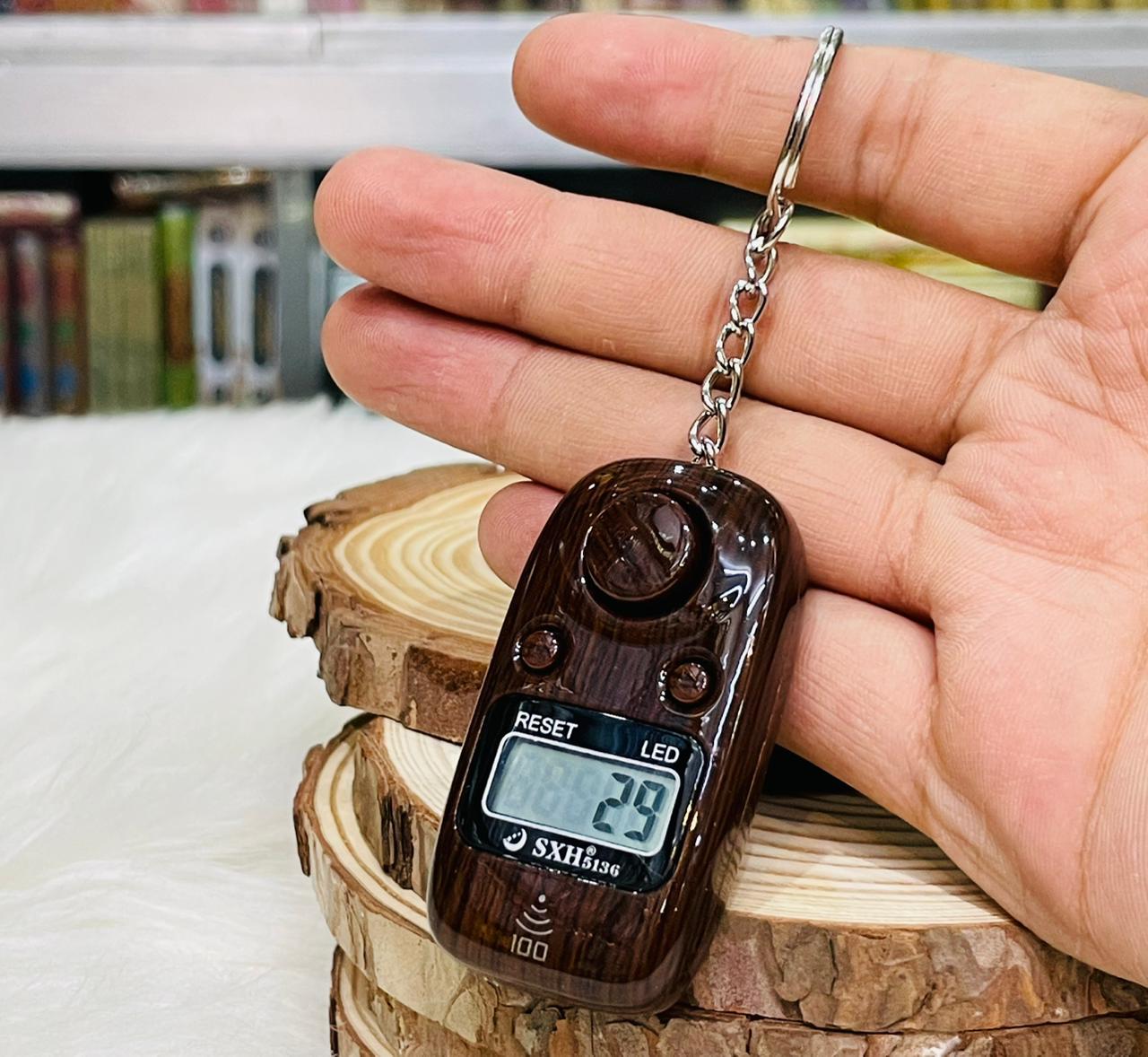 Portable Counter, Keychain Style , Praying Counting Tasbeeh ,beep alert after every 100 counts