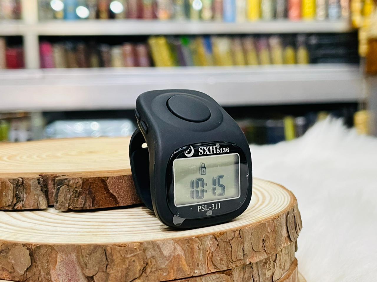 Digital Finger Tally Counter 8 Channels Backlight Time Prayer