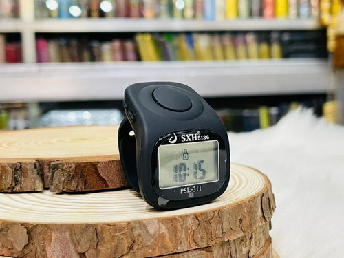 Digital Finger Tally Counter 8 Channels Backlight Time Prayer