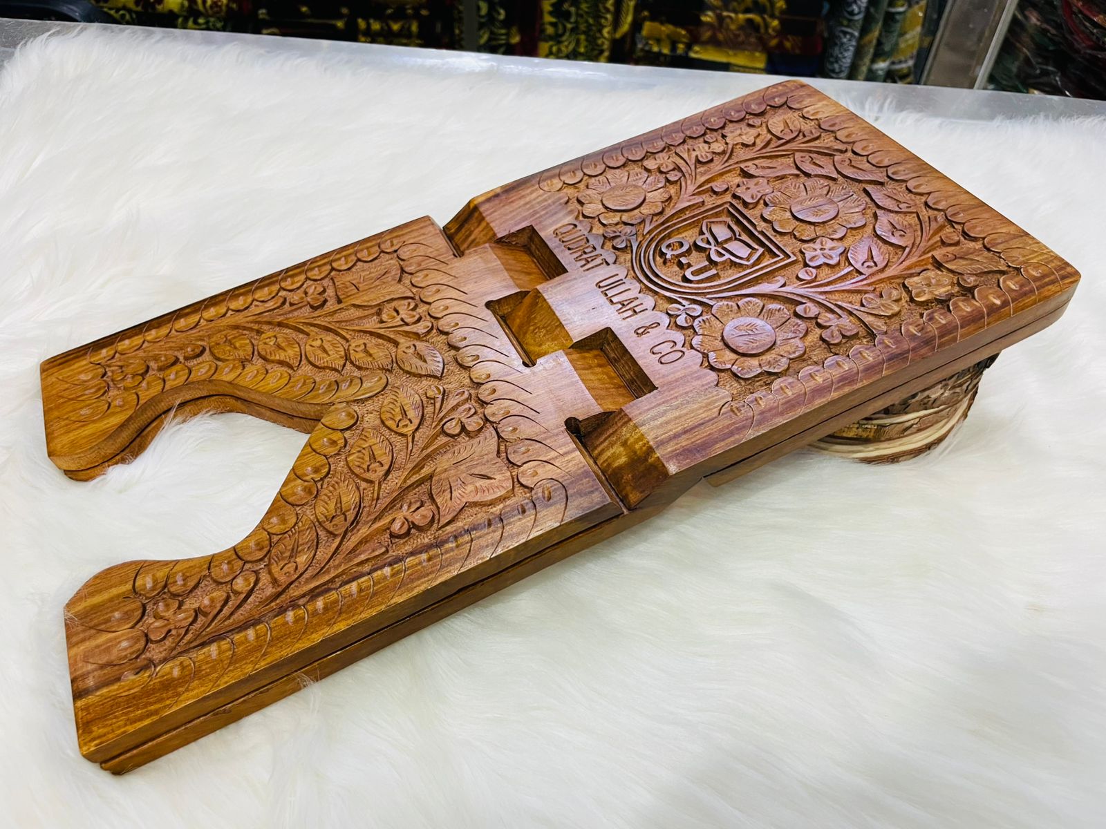 Wooden Rehal Sheesham
