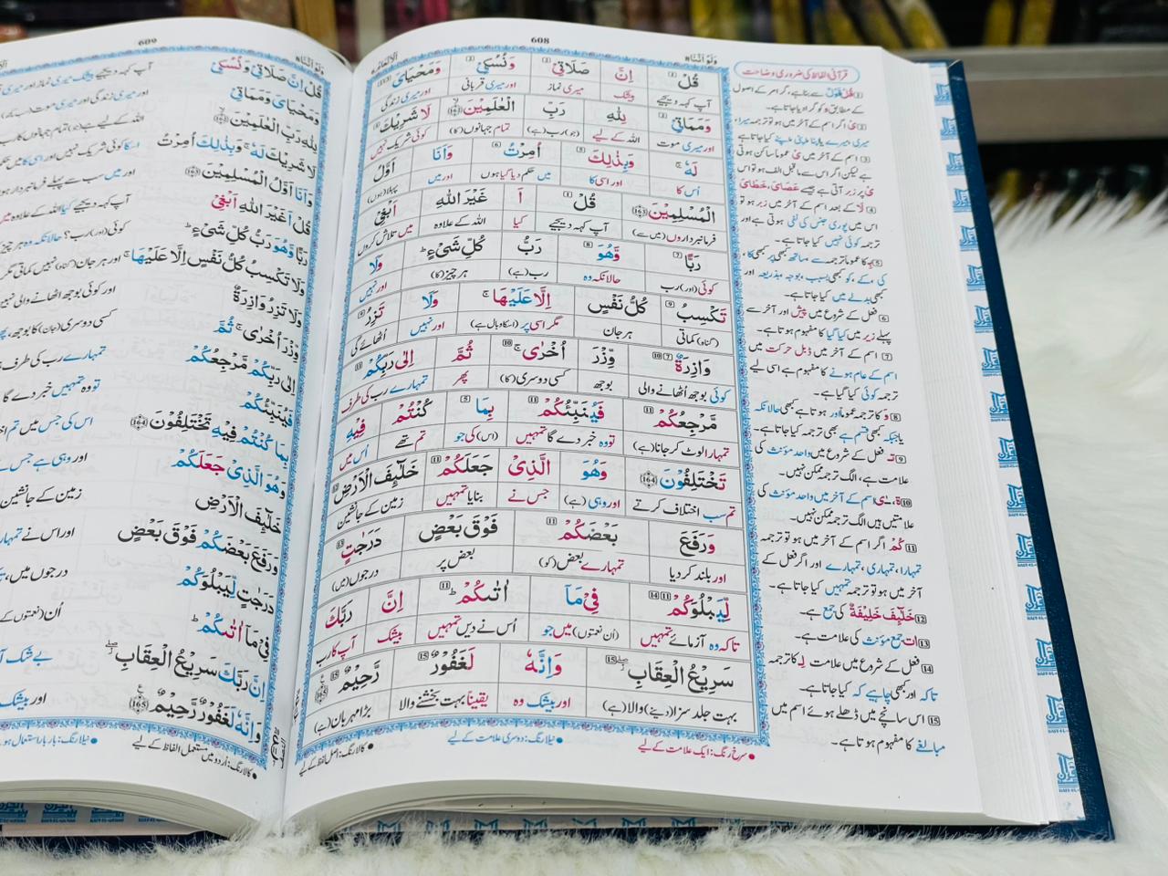 Misbah -ul- Quran with translation and tafseer  - 6 Volume